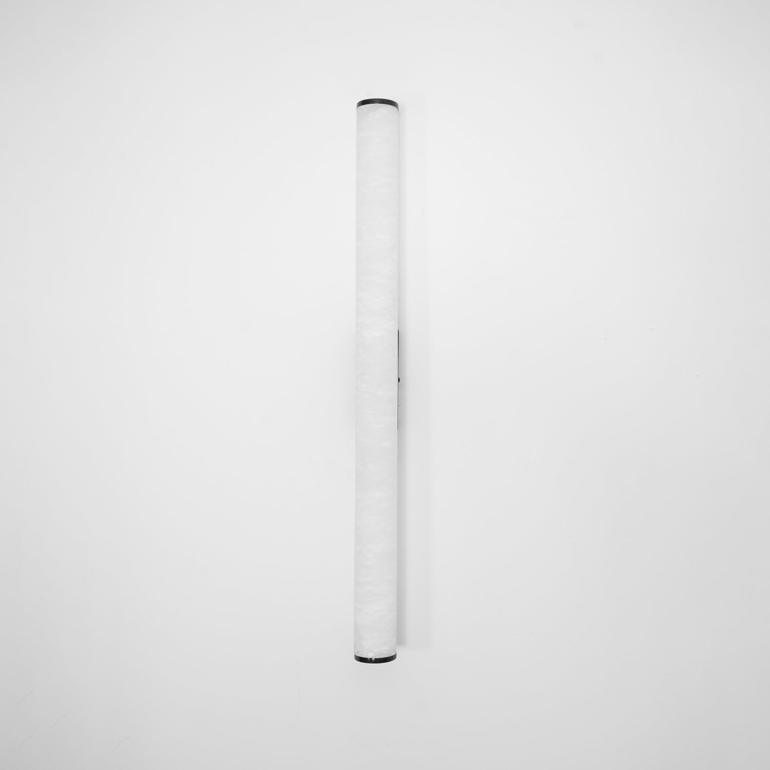 Alabaster Tube LED Wall Sconce With Hardwired Modern Design