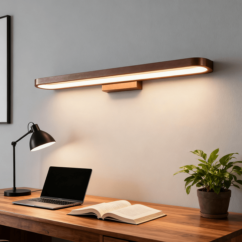 Linear LED Vanity Mirror Light For Bright, Even Bathroom Lighting