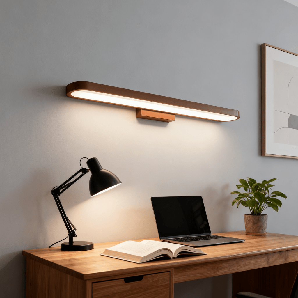 Linear LED Vanity Mirror Light For Bright, Even Bathroom Lighting