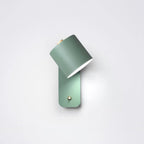 Rotating Head Cylindrical Wall Sconce In Iron For E27 Bulbs