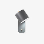 Rotating Head Cylindrical Wall Sconce In Iron For E27 Bulbs