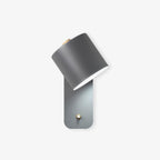 Rotating Head Cylindrical Wall Sconce In Iron For E27 Bulbs