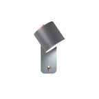 Rotating Head Cylindrical Wall Sconce In Iron For E27 Bulbs