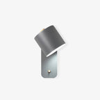 Rotating Head Cylindrical Wall Sconce In Iron For E27 Bulbs