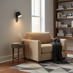 Rotating Head Cylindrical Wall Sconce In Iron For E27 Bulbs