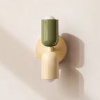 Two-Light LED Cylinder Wall Sconce In Modern Minimalist Iron