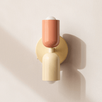 Two-Light LED Cylinder Wall Sconce In Modern Minimalist Iron
