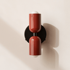 Two-Light LED Cylinder Wall Sconce In Modern Minimalist Iron