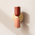 Two-Light LED Cylinder Wall Sconce In Modern Minimalist Iron