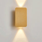 Two-Light LED Wall Sconce With Frosted Glass In Minimalist Design