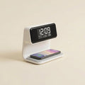 Three-In-One Wireless Charging Night Light With Alarm Clock