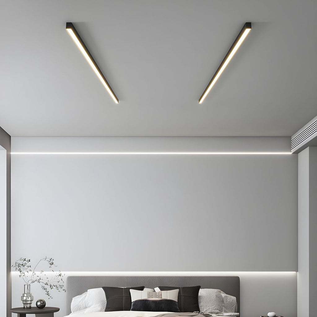 48-Inch Linear LED Ceiling Light With Low-Profile Acrylic Design