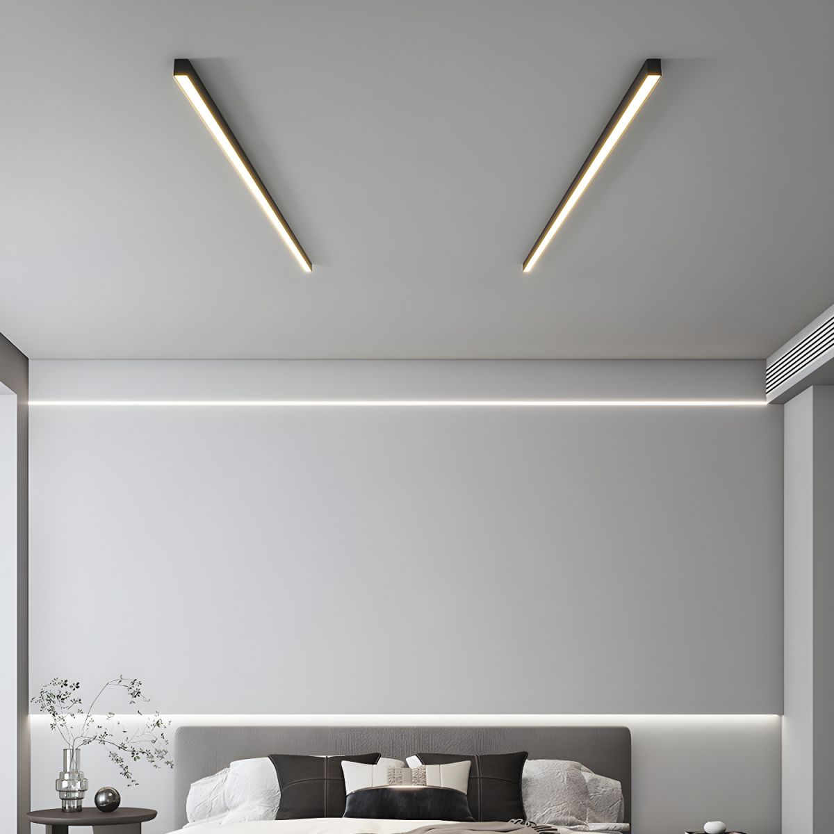 48-Inch Linear LED Ceiling Light With Low-Profile Acrylic Design
