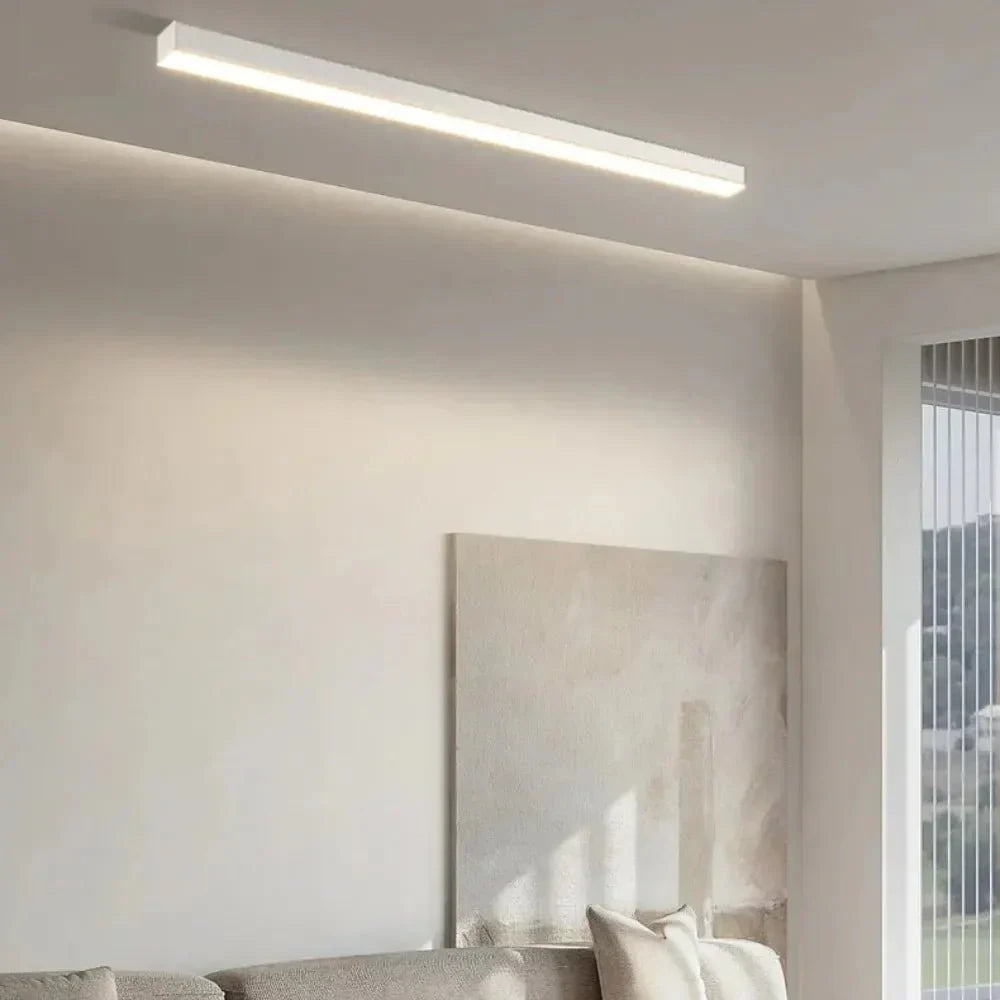48-Inch Linear LED Ceiling Light With Low-Profile Acrylic Design