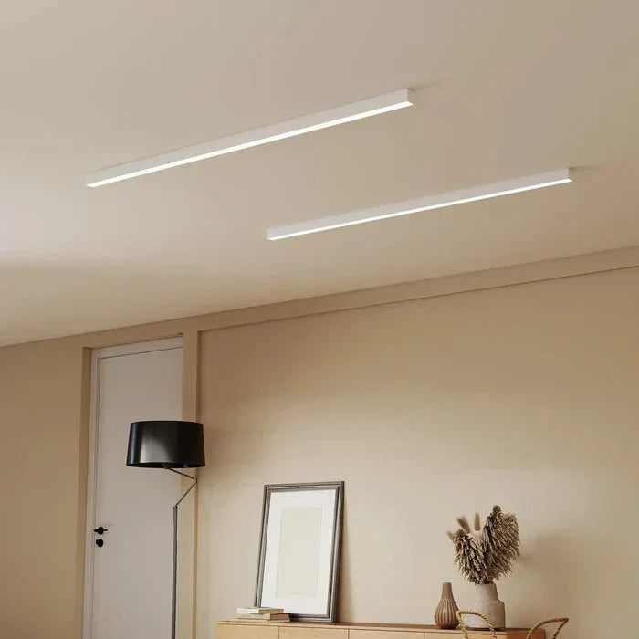 48-Inch Linear LED Ceiling Light With Low-Profile Acrylic Design