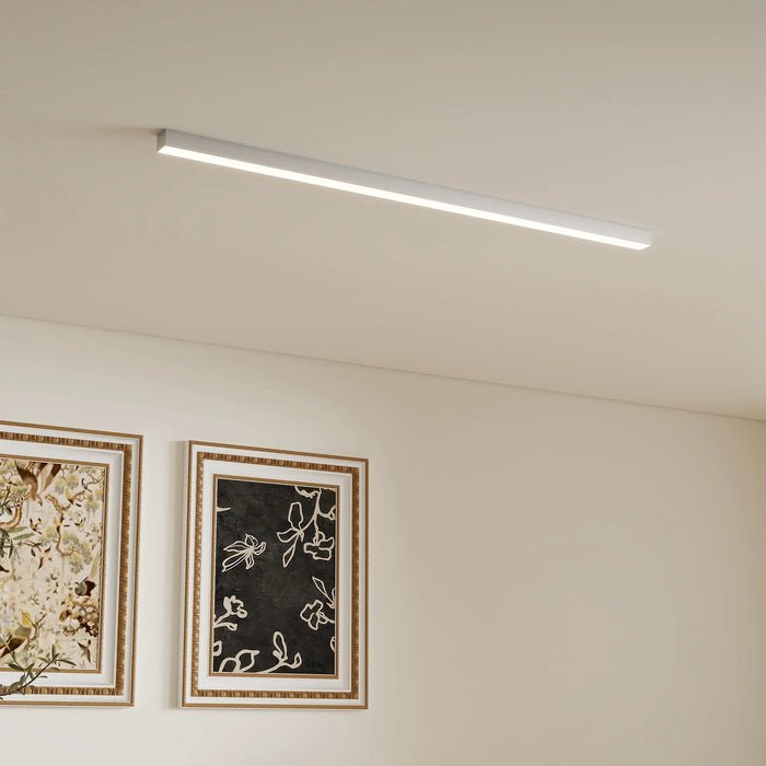 48-Inch Linear LED Ceiling Light With Low-Profile Acrylic Design