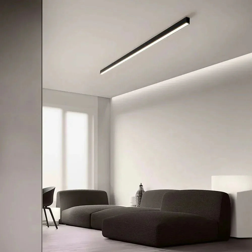 48-Inch Linear LED Ceiling Light With Low-Profile Acrylic Design