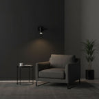 LED Wall Sconce With Adjustable Swing Arm, Modern Wrought Iron Design