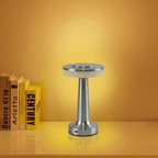 Rechargeable Touch-Dimming LED Desk Lamp With Sleek Metal Finish