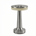 Rechargeable Touch-Dimming LED Desk Lamp With Sleek Metal Finish