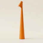 Cordless Cone LED Desk Lamp With Touch Dimming, 12 Inches Tall