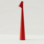 Cordless Cone LED Desk Lamp With Touch Dimming, 12 Inches Tall