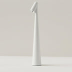 Cordless Cone LED Desk Lamp With Touch Dimming, 12 Inches Tall