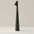 Rechargeable LED Desk Cone Lamp With Touch Control, 12 Inches Tall